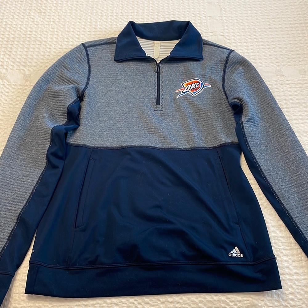 Women’s OKC Oklahoma City Thunder Quarter Zip Pull Over